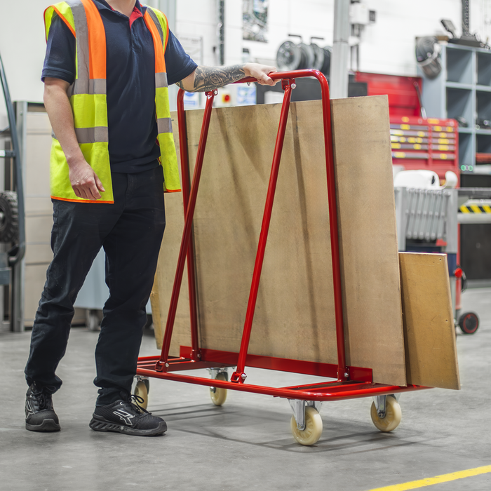 Plasterboard Trolley Large Sheet Handling 800kg Capacity | DWC01