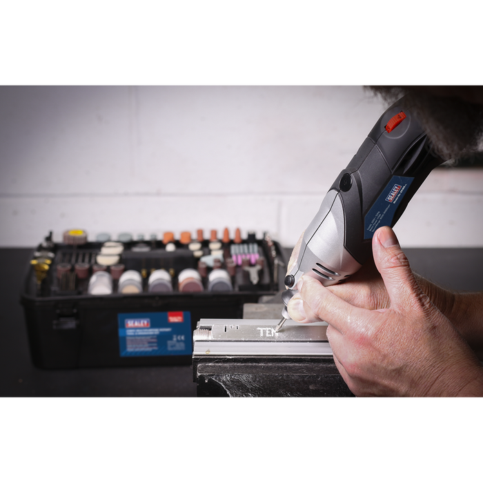 Multipurpose Rotary Tool & Engraver Kit 230V 219pc | E5188
