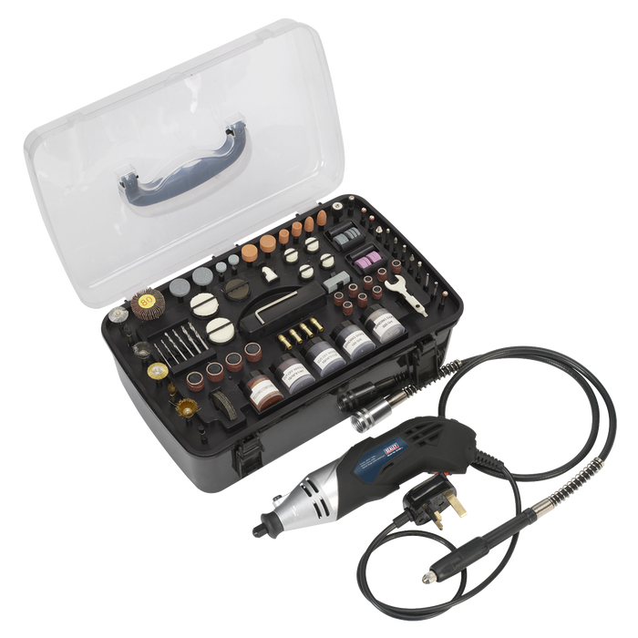 Multipurpose Rotary Tool & Engraver Kit 230V 219pc | E5188