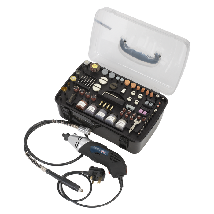 Multipurpose Rotary Tool & Engraver Kit 230V 219pc | E5188