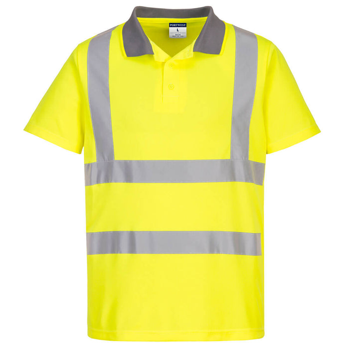 Eco Hi-Vis Polo Shirt S/S (Pack of 6) | Portwest