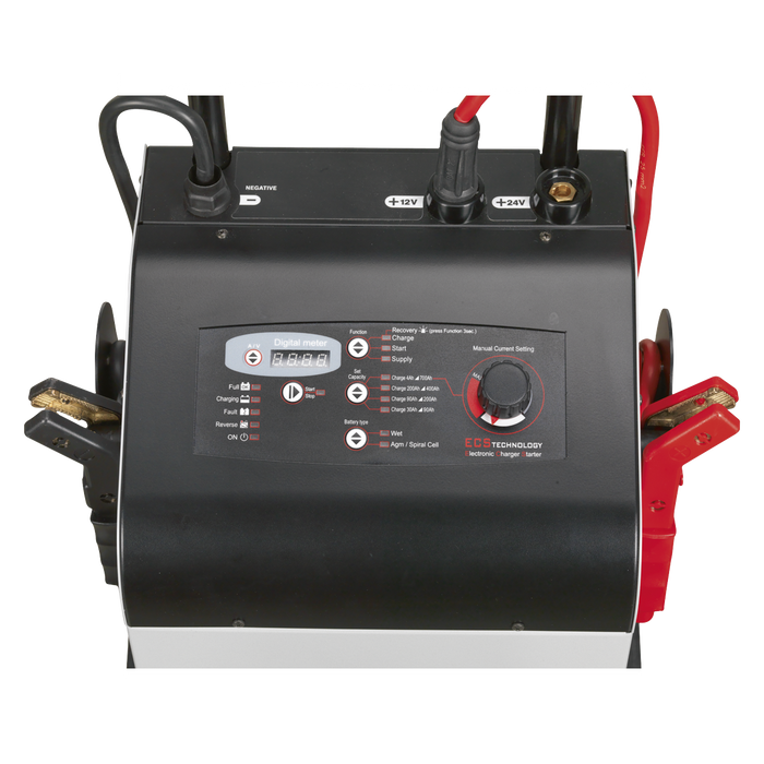 12/24V Electronic Charger Maintainer/Starter 100/650A | ECS650