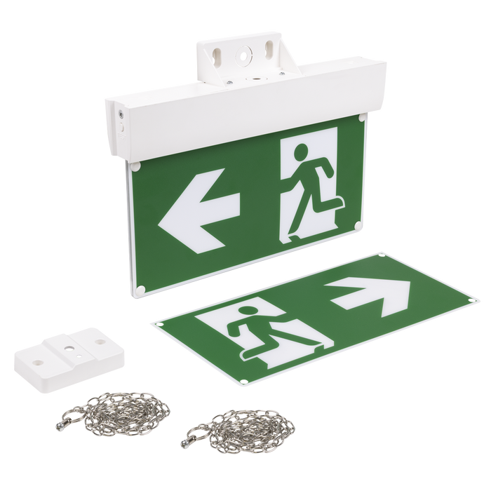 Maintained Emergency LED Fire Exit Sign | EM01LED