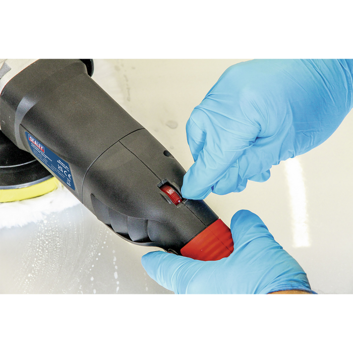 180mm Lightweight Variable Speed Rotary Polisher 1100W/230V | ER1700P