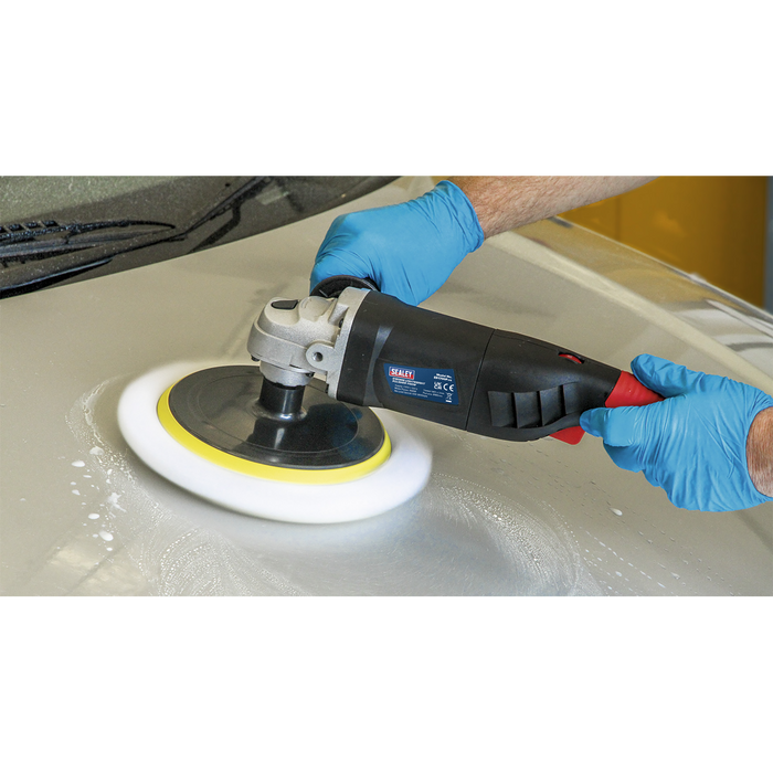 180mm Lightweight Variable Speed Rotary Polisher 1100W/230V | ER1700P