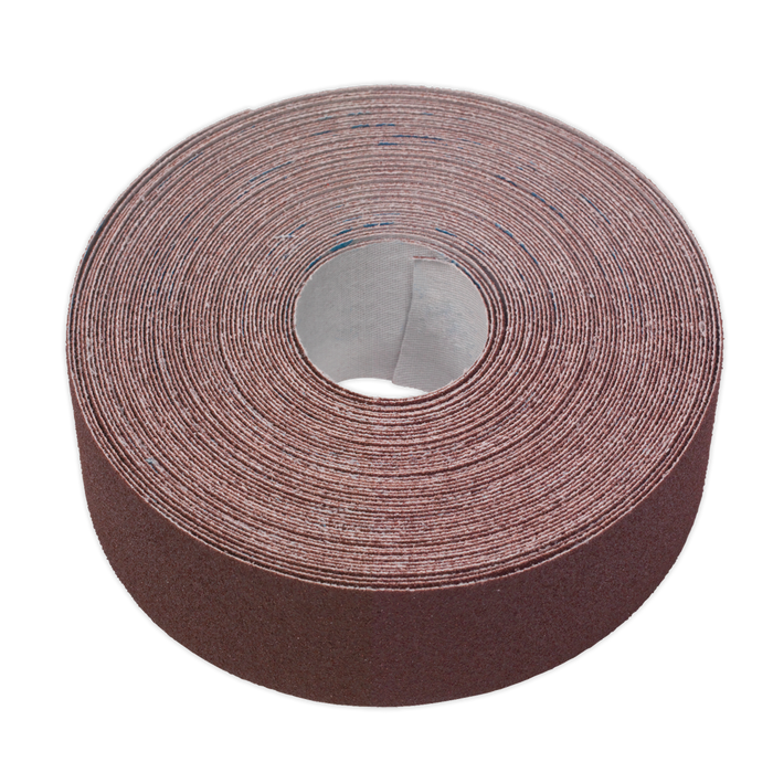 Engineer's Emery Roll 80Grit 50mm x 50m - Brown | ERB505080