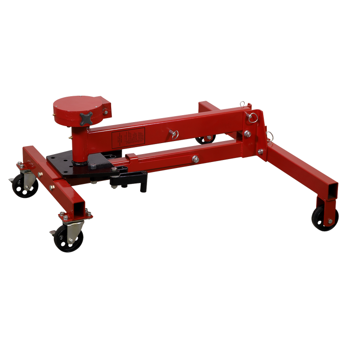 Folding 360º Rotating Engine Stand with Geared Handle Drive 450kg Capacity | ES480D