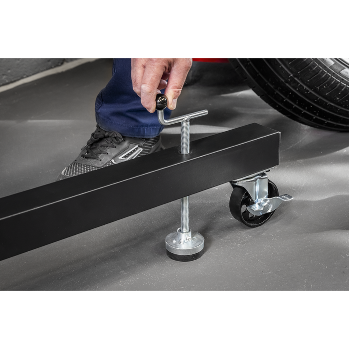 Viking Folding 360º Rotating Engine Stand with Geared Handle & Drain Pan | ES680DS