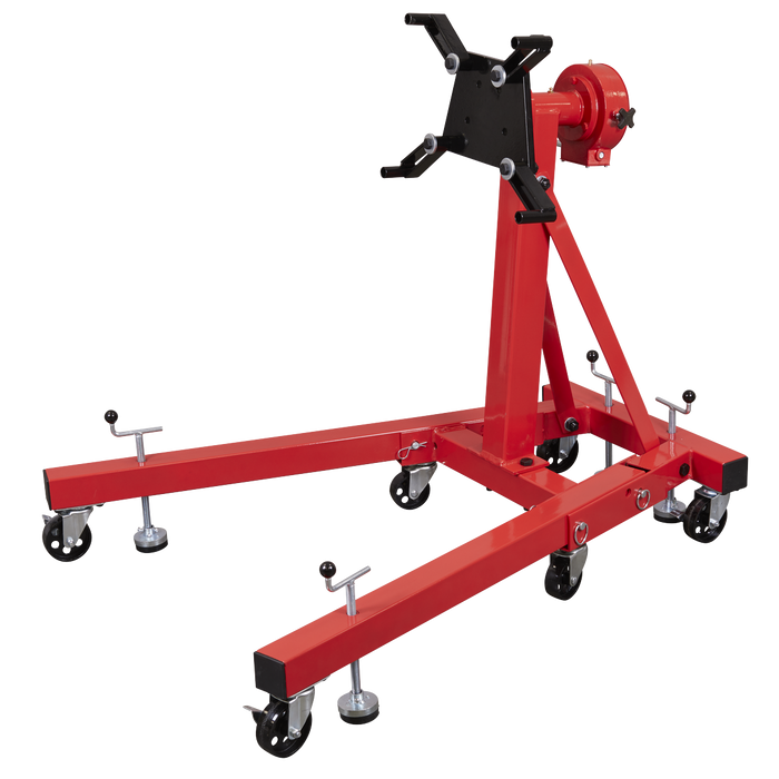 Folding 360º Rotating Engine Stand with Geared Handle Drive 680kg Capacity | ES680D