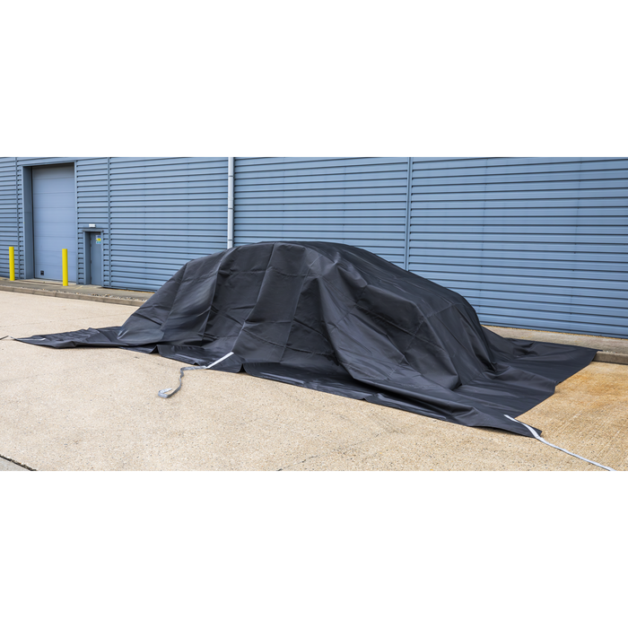 Vehicle Fire Safety Blanket - PU Coated 6 x 8m | EV1000