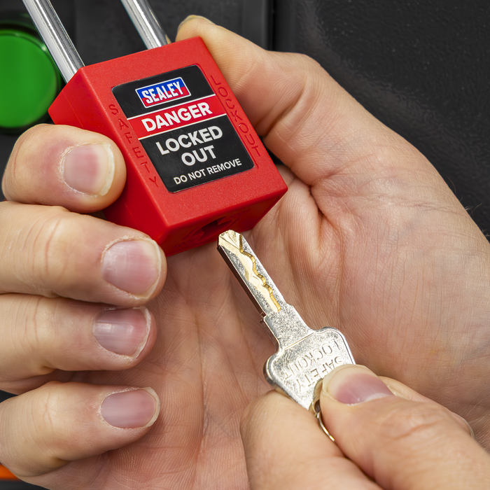 Long Shackle Safety Lockout Padlock | EV12
