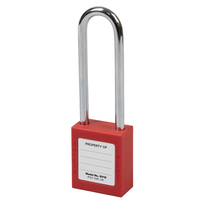 Long Shackle Safety Lockout Padlock | EV12
