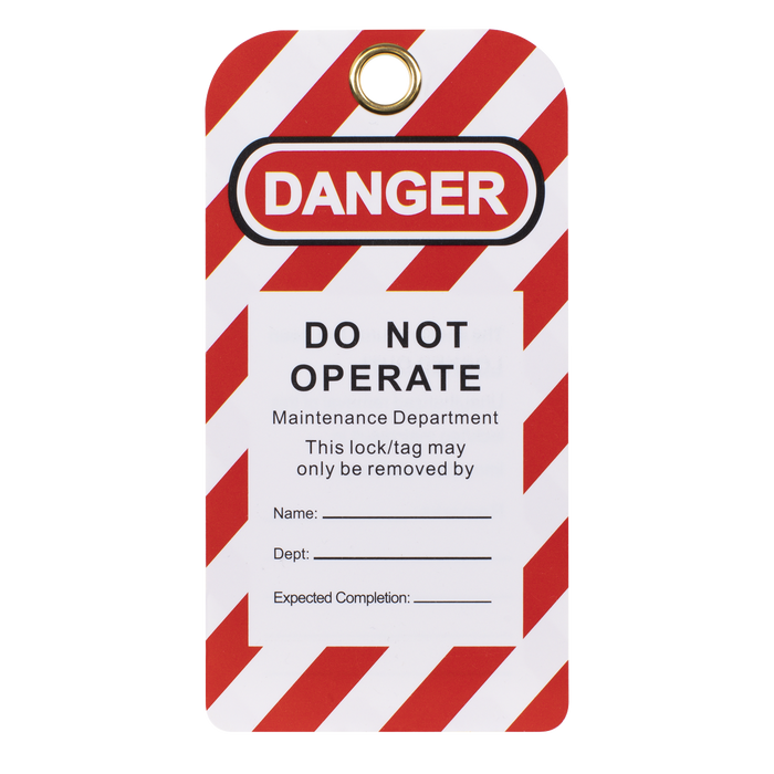 Lockout Safety Tag 10pc | EV17