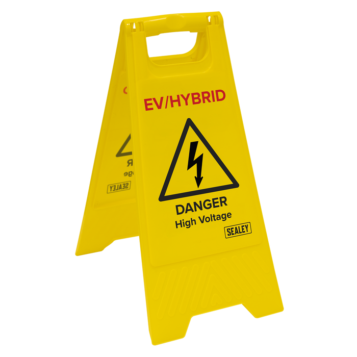 EV/Hybrid Floor Warning Signs - Pack of 2 | EV19