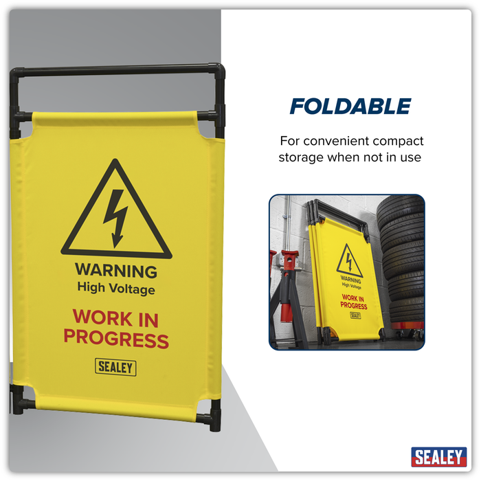 Folding Safety Barrier for Hybrid/Electric Vehicles | EV20