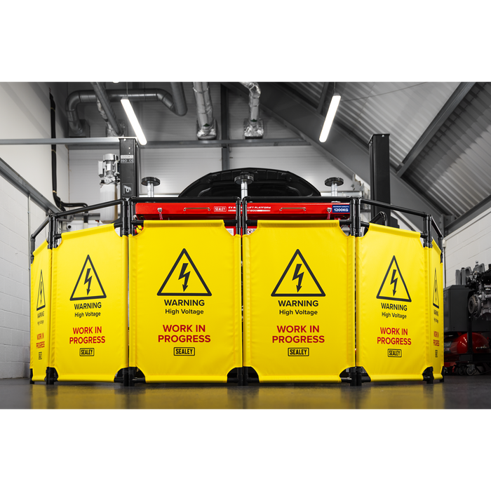 Folding Safety Barrier for Hybrid/Electric Vehicles | EV20