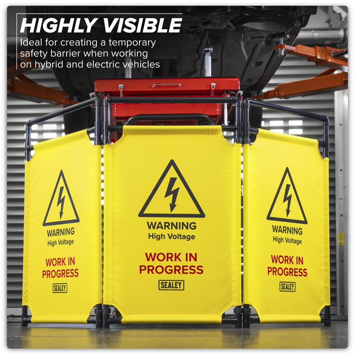 Folding Safety Barrier for Hybrid/Electric Vehicles | EV20