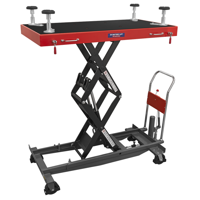 High Lift EV Battery Lift/Hydraulic Platform Truck 1000kg Capacity | EVBT1000