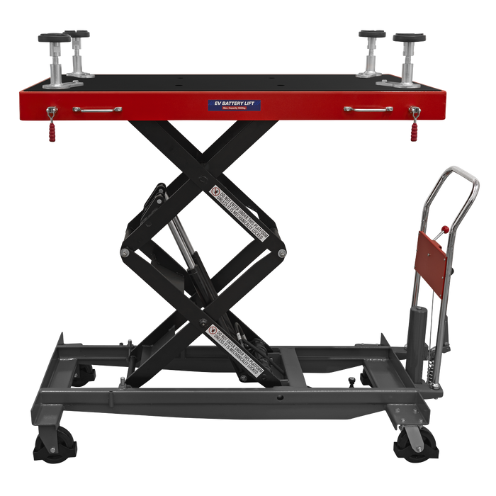 High Lift EV Battery Lift/Hydraulic Platform Truck 1000kg Capacity | EVBT1000