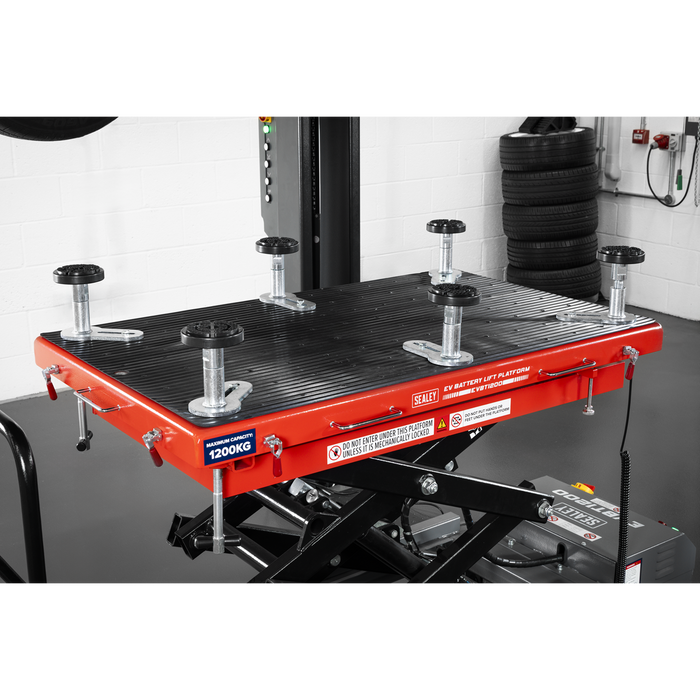 High Lift EV Battery Lift/Hydraulic Platform Truck 1200kg Capacity | EVBT1200