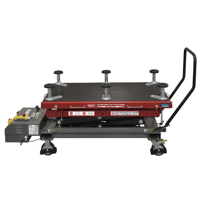 High Lift EV Battery Lift/Hydraulic Platform Truck 1200kg Capacity | EVBT1200