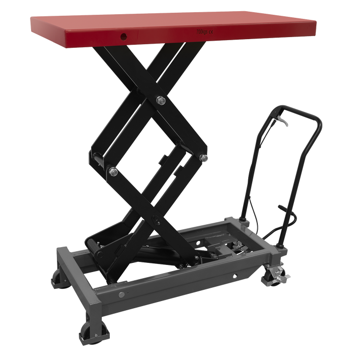 High Lift EV Battery Lift/Hydraulic Platform Truck 700kg Capacity | EVBT700