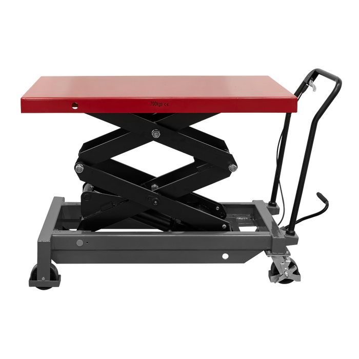 High Lift EV Battery Lift/Hydraulic Platform Truck 700kg Capacity | EVBT700