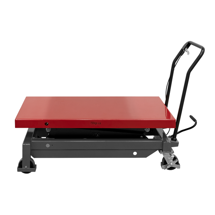High Lift EV Battery Lift/Hydraulic Platform Truck 700kg Capacity | EVBT700