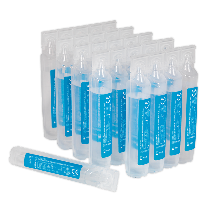Eye & Wound Wash Station Pods - Pack of 25 | EWS25