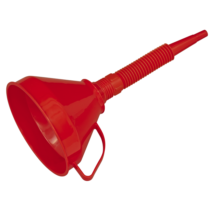 Flexible Spout Funnel with Filter 160mm - Medium | F16F