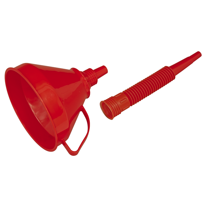 Flexible Spout Funnel with Filter 160mm - Medium | F16F
