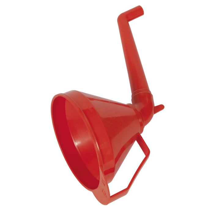 Fixed Offset Spout Funnel with Filter 160mm - Medium | F16
