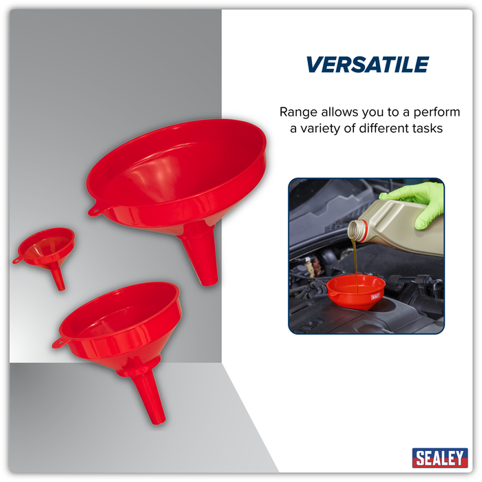 Fixed Spout Funnel Set 3pc | F98