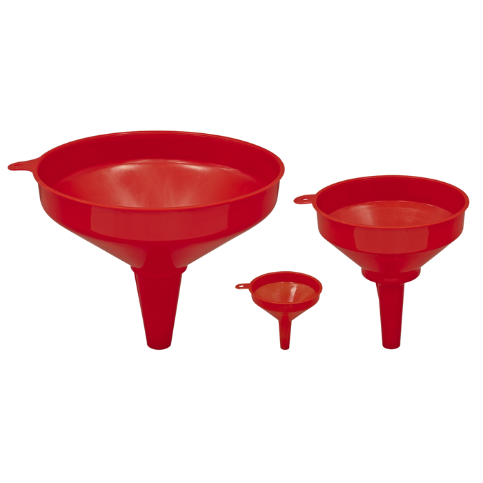 Fixed Spout Funnel Set 3pc | F98