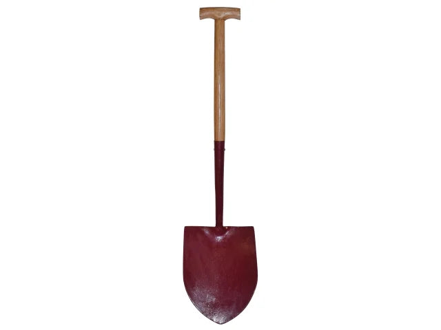 Solid Socket Shovel Rounded With T-Handle | Faithfull Tools