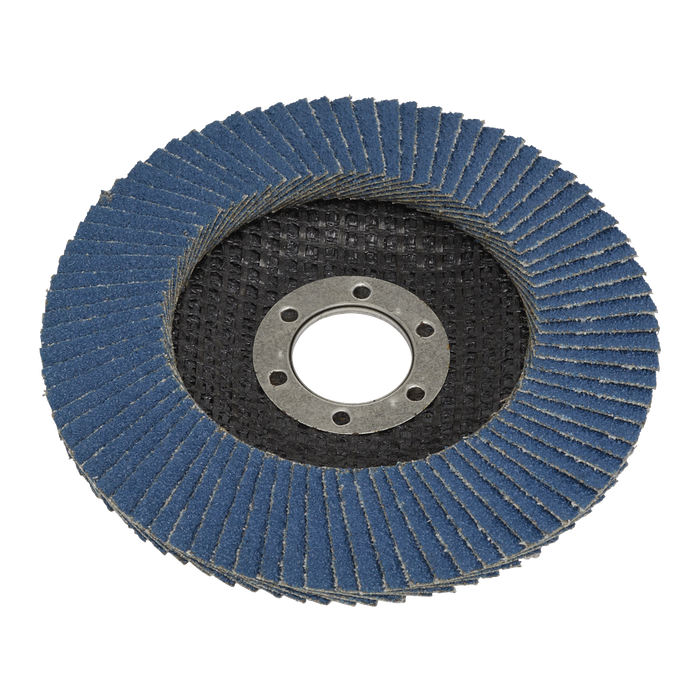 115mm Zirconium Flap Disc 40Grit 22mm Bore | FD11540