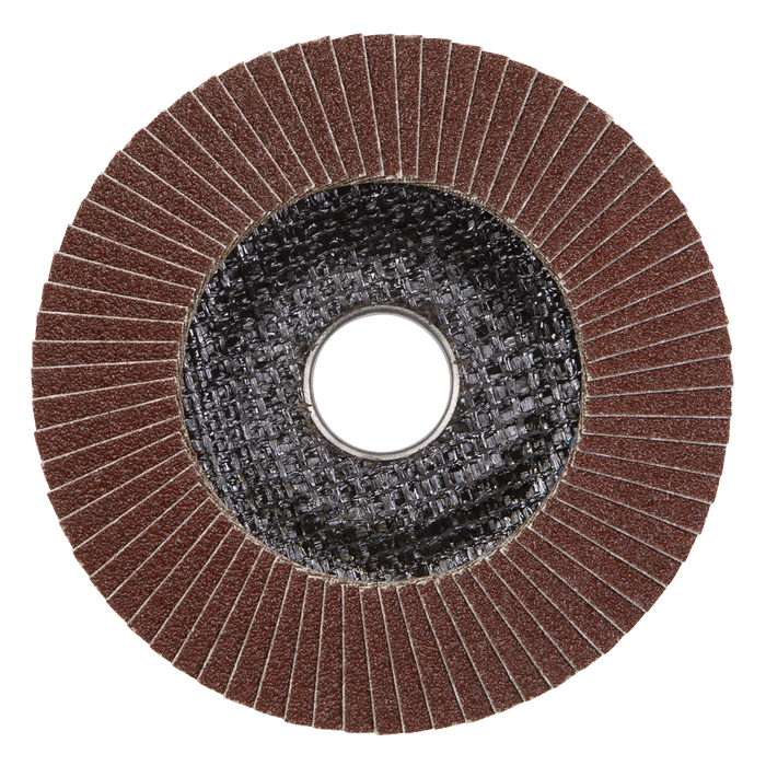 115mm Aluminium Oxide Flap Disc 60Grit 22mm Bore | FD11560E