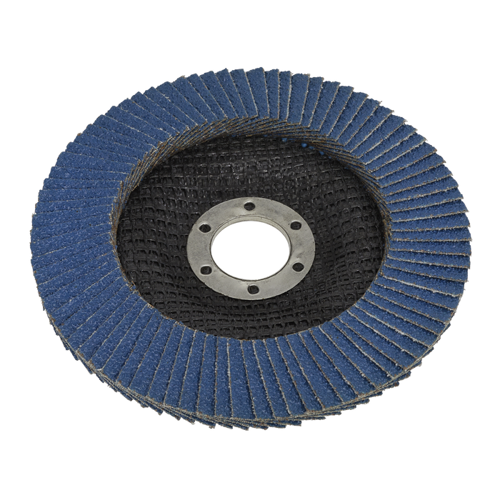 125mm Zirconium Flap Disc 40Grit 22mm Bore | FD12540