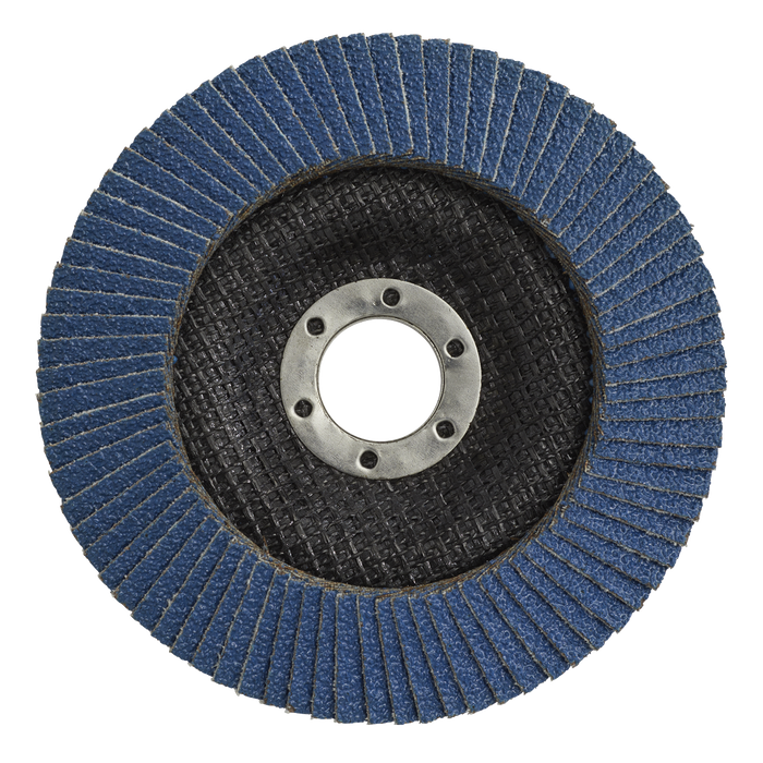 125mm Zirconium Flap Disc 40Grit 22mm Bore | FD12540