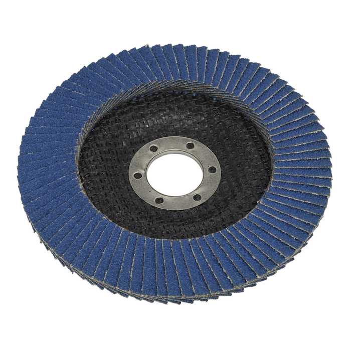 125mm Zirconium Flap Disc 60Grit 22mm Bore | FD12560