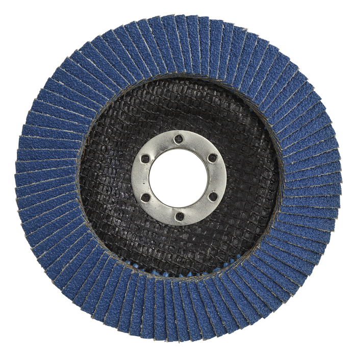 125mm Zirconium Flap Disc 60Grit 22mm Bore | FD12560