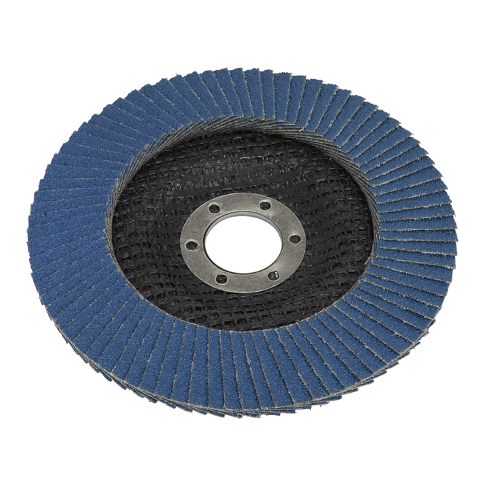 125mm Zirconium Flap Disc 80Grit 22mm Bore | FD12580