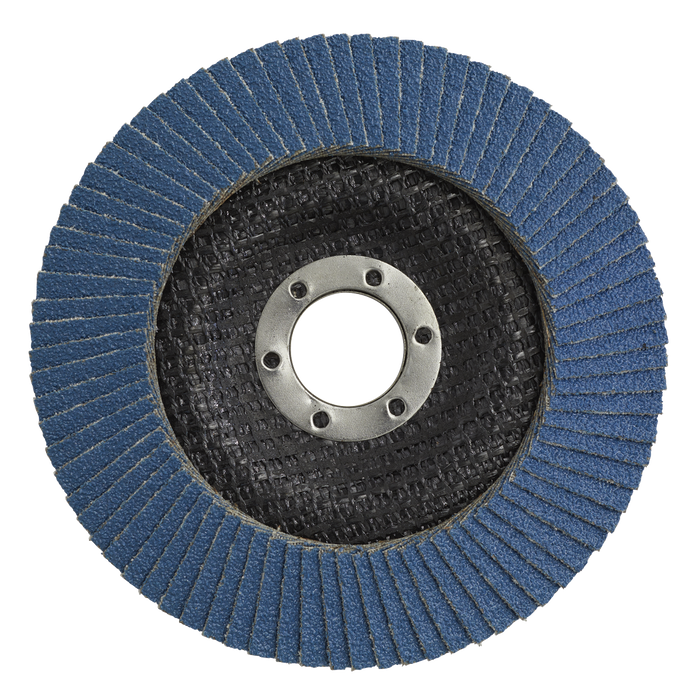125mm Zirconium Flap Disc 80Grit 22mm Bore | FD12580