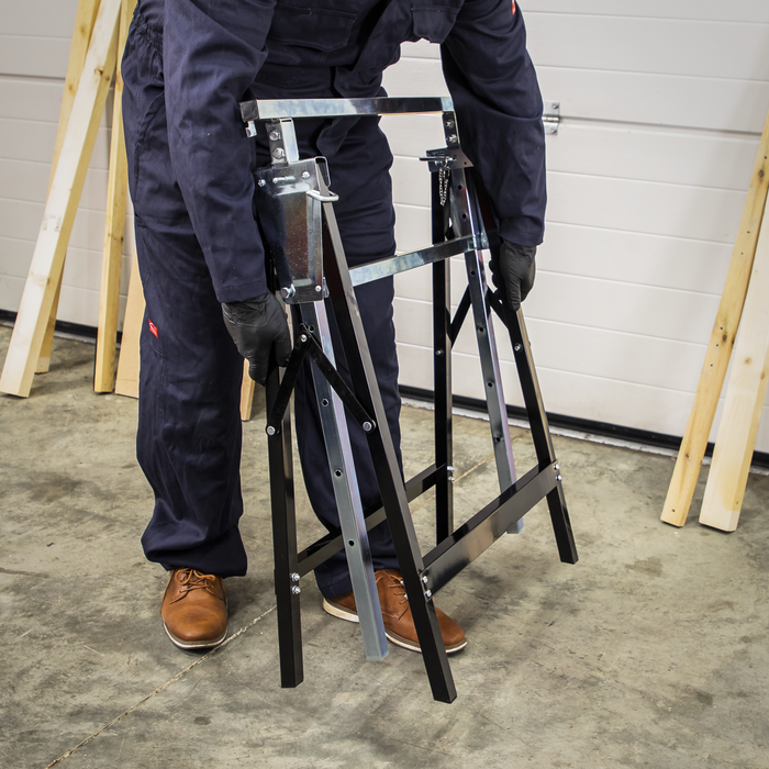 Fold Down Telescopic Trestle 200kg Capacity - Pair | FDT32