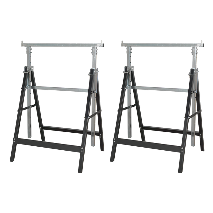 Fold Down Telescopic Trestle 200kg Capacity - Pair | FDT32