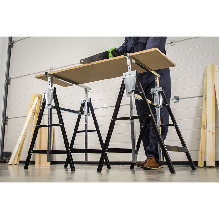 Fold Down Telescopic Trestle 200kg Capacity | FDT3