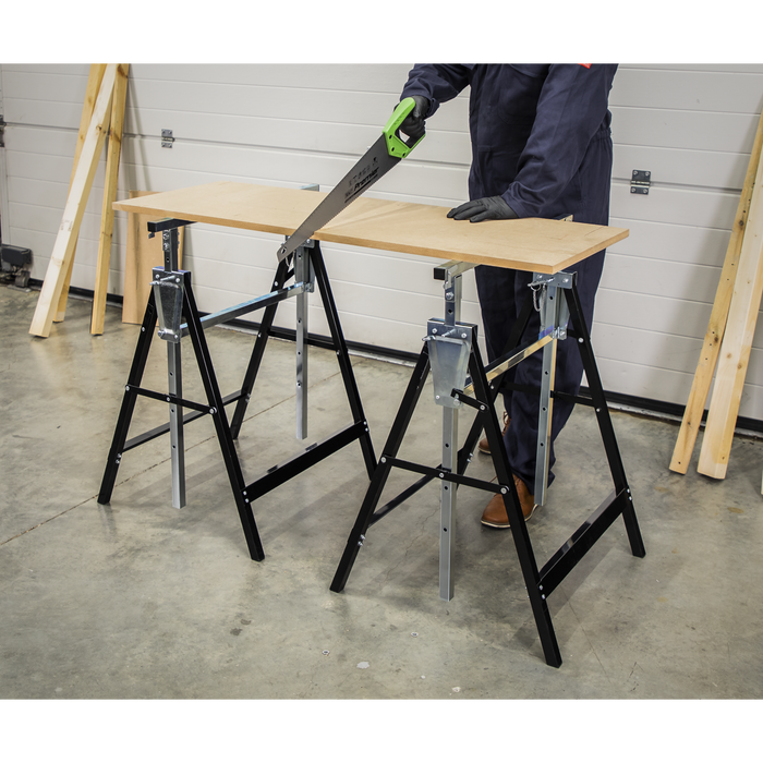 Fold Down Telescopic Trestle 200kg Capacity | FDT3