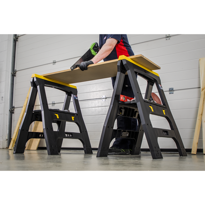 Heavy-Duty Folding Composite Trestle | FDT4