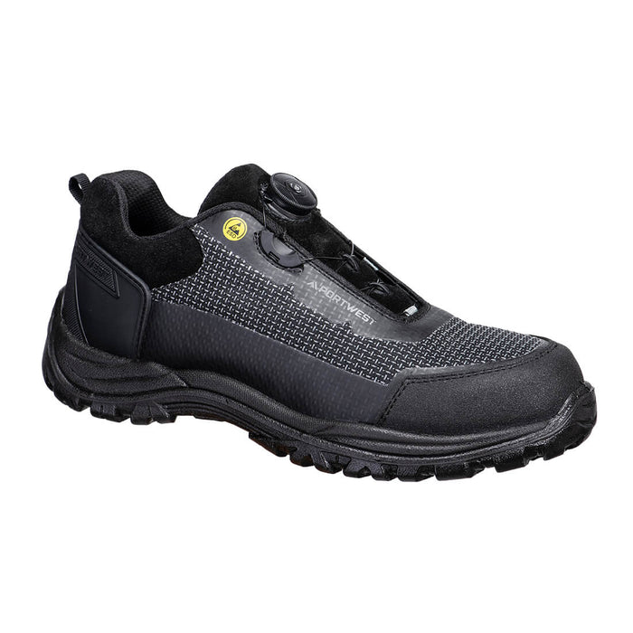 Portwest Girder Composite Low No Lace Shoe S3S ESD SR FO | FE05