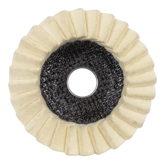 Felt Flap Disc Ø115mm Ø22mm Bore - Pack of 5 | FFD5